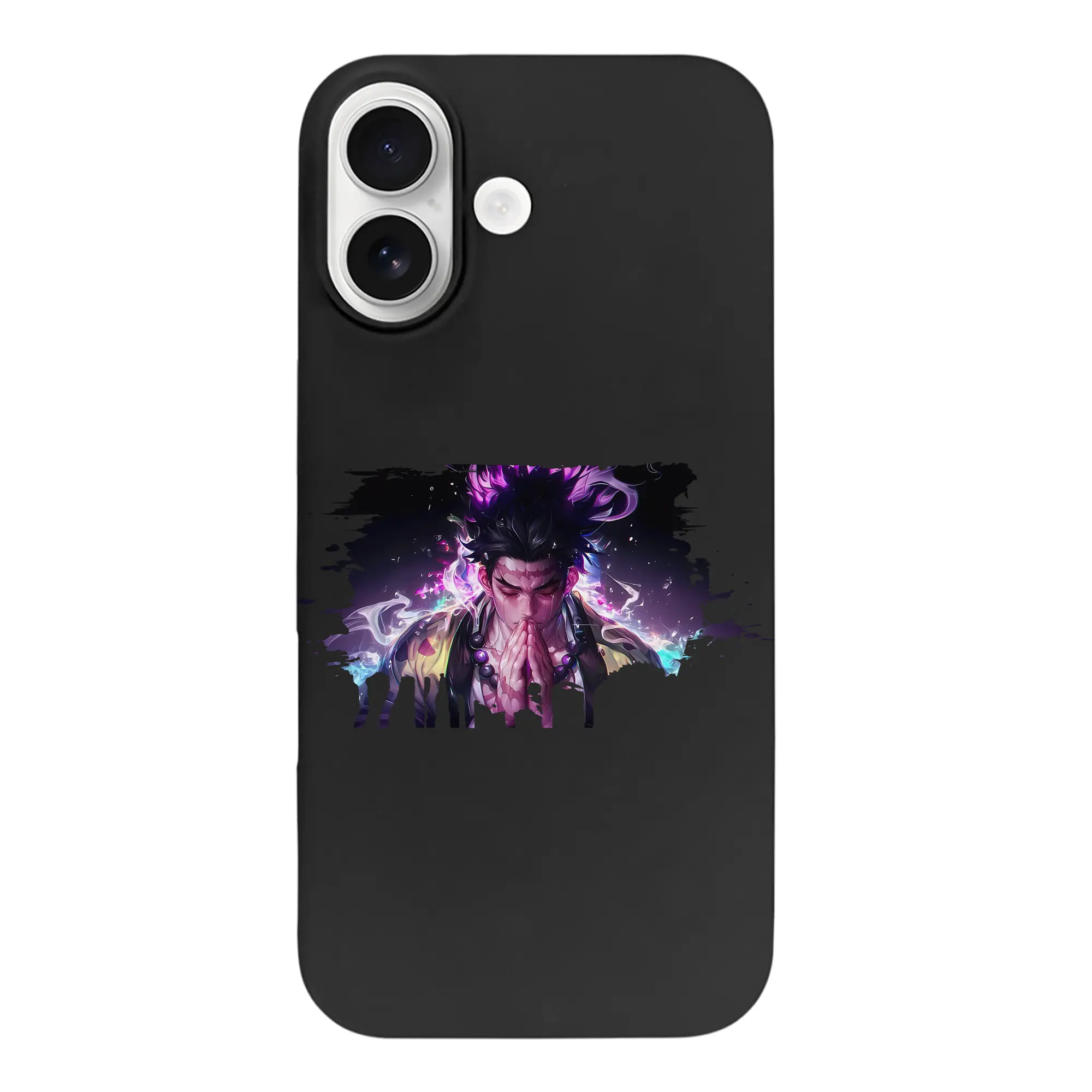 鬼滅の刃 グッズ,悲鳴嶼 行冥 - iPhone 17 シリーズ シリコンケース 薄型 耐衝撃 指紋防止 ソフトタッチカバー 精密フィット 傷防止 保護ケース iPhone 17/17 Air/17 Pro/17 Pro Max 対応